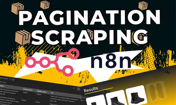 n8n Pagination Scraping: How to Extract Full E-commerce Catalogs (No-Code)