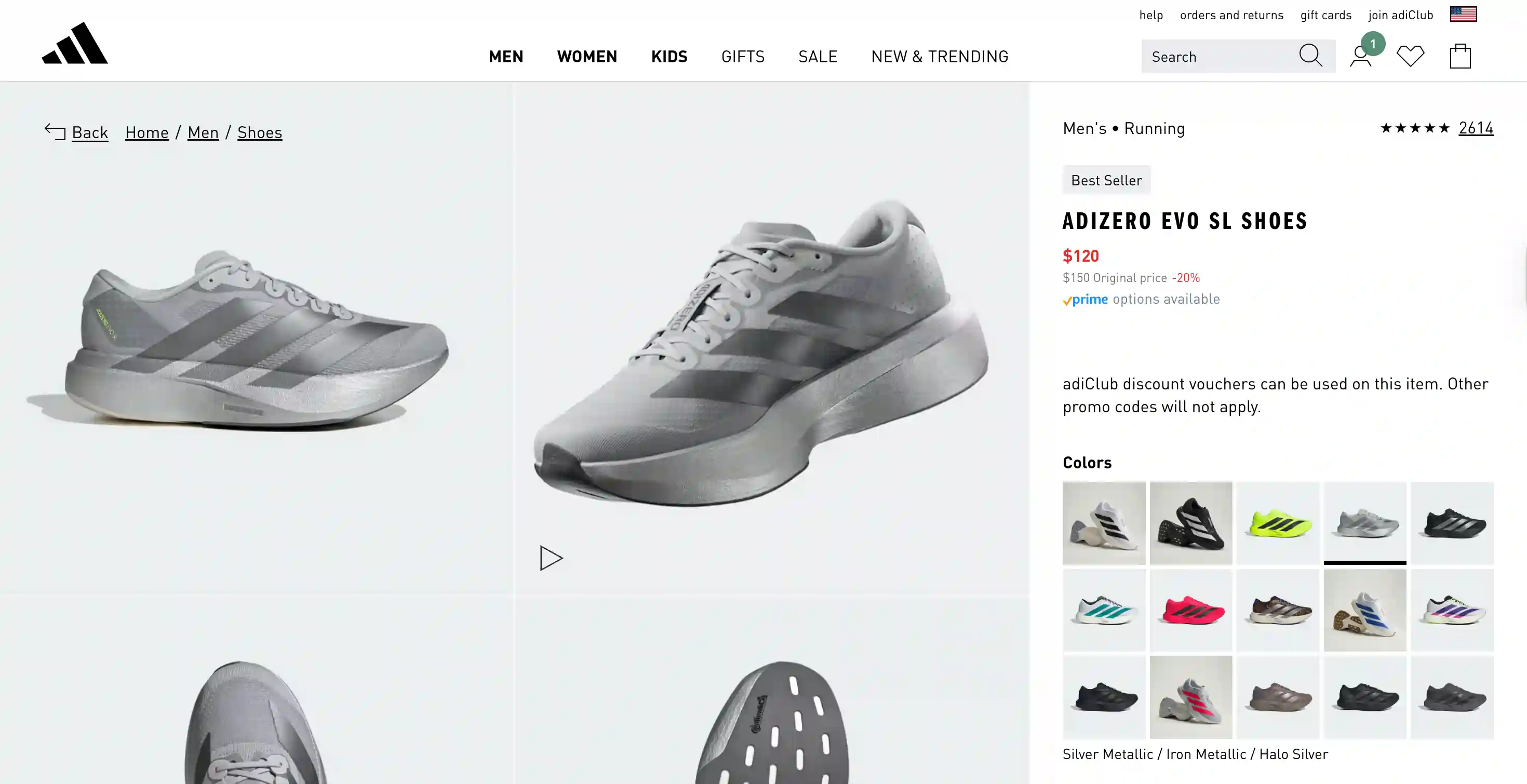 Adidas Product Scraper screenshot