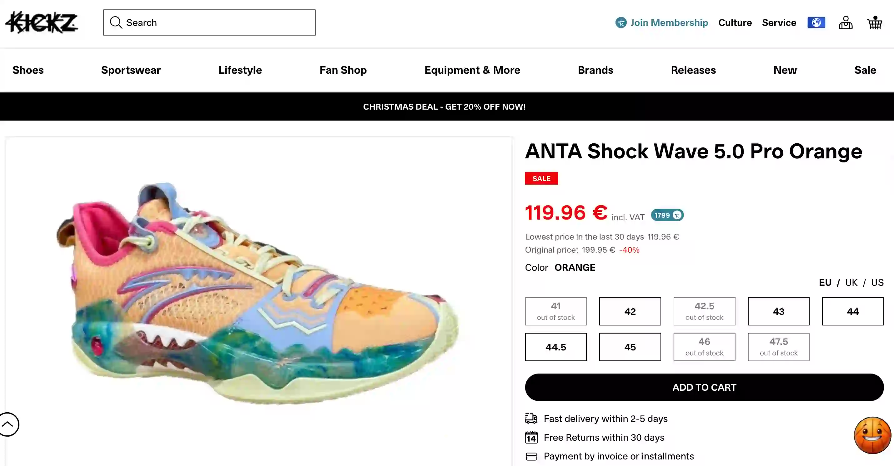 Kickz Scraper Product screenshot