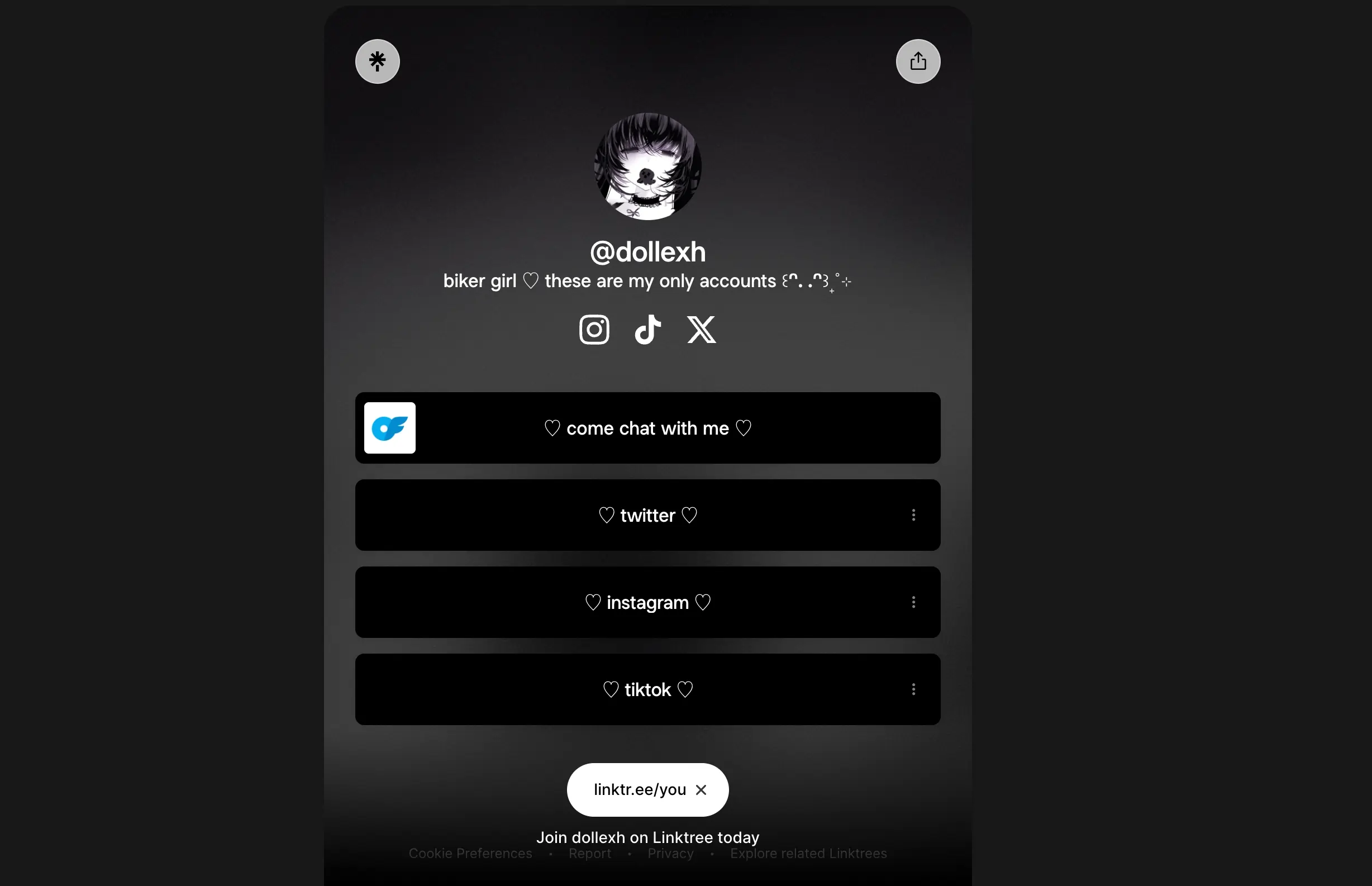 Linktr Scraper screenshot