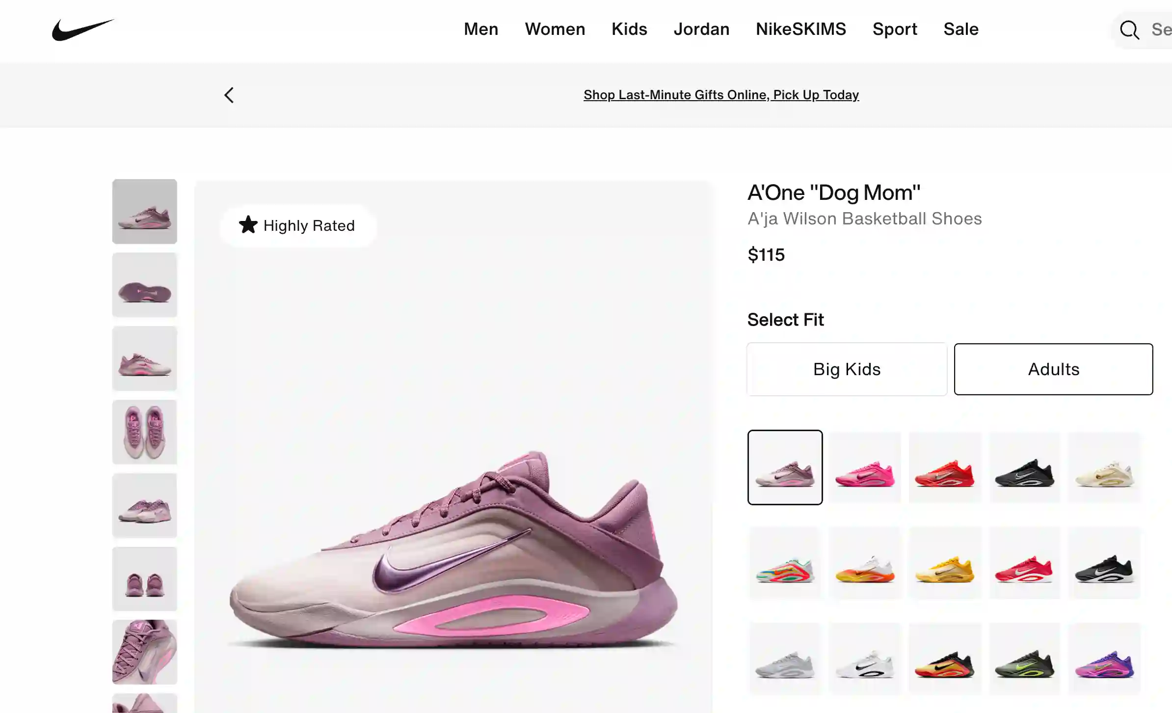 Nike Scraper Product screenshot